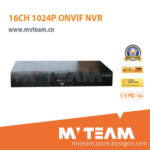 New 1u 1024p Onvif 16 CH NVR (MVT-N5016)